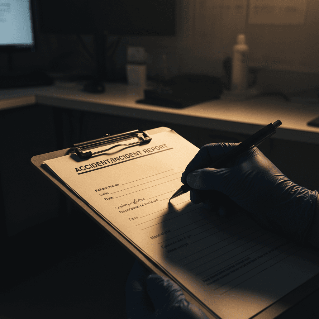 Post-accident testing documentation